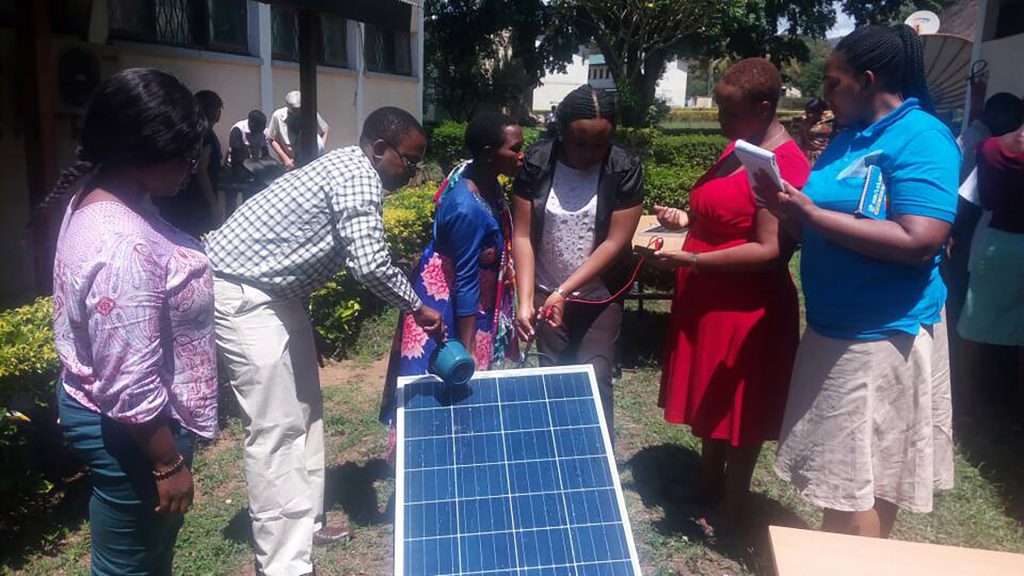 Zonne energie project Afrika